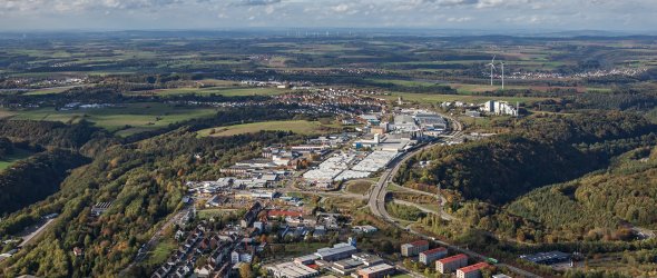 Luftbild Husterhöhe, Blickrichtung Fehrbach Luftbild Husterhöhe, Blickrichtung Fehrbach